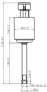 Sanhua Solenoid & Stop Valve DSV-1-1/8